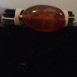 Handmade Bracelet with stone pendant